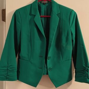 Express Green Blazer